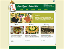 Tablet Screenshot of papanapoli.com